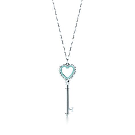 replica of tiffany and co key heart pendant|tiffany heart key pendant silver.